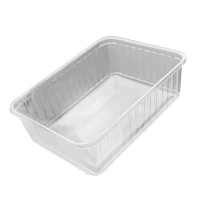 Lebensmittelschale PS 390/750cc Transparent 180x135x52mm - 400St./Karton