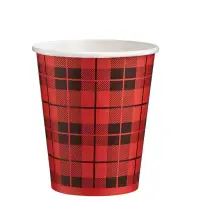 Papp-Kaffeebecher Scotty Rot 150cc/6oz - 1000 Stk./Karton