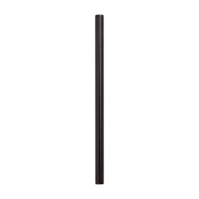 Schwarze Edelstahl-Trinkhalme 150mm - 12 Stk./Pkg.