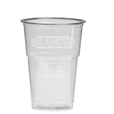 Kunststoffglas-Lasergravur Pulsar Tulpe (PET) 250cc (300cc max)