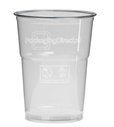 Kunststoffglas-Lasergravur Pulsar Tulpe (PET) 400cc (550cc max)