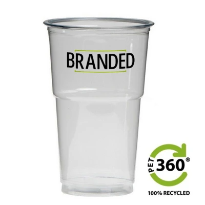 Nachhaltiges Kunststoff-Bierglas bedrucken (PET360®) 300cc (max. 350cc)