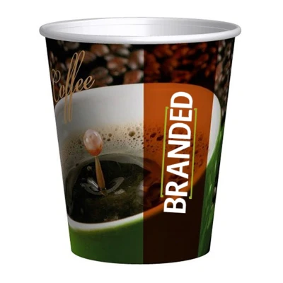 Bedruckte Kaffeebecher Full Colour 200cc/8oz