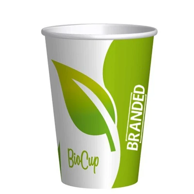 Bedruckte Bio-Kaffeebecher PLA 180cc/7oz