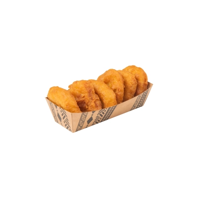 Krokettenförmchen A5 105x33mm Maori - 500 Stk/Karton