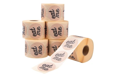 Aufkleber "Eat me" - 3000 Stück/Packung