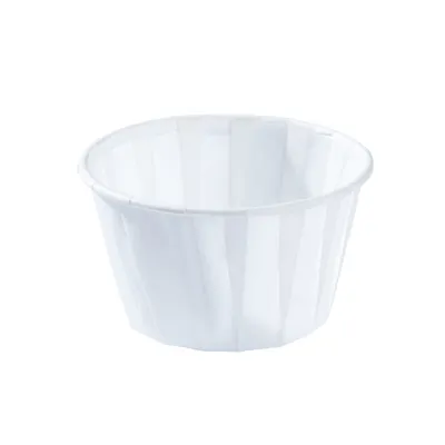 PortieCup Weiß - Groß - 110 ml / 4 oz - 2500 Stück