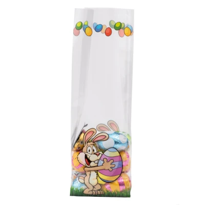 Bodenbeutel 80 + 50 x 250 mm Osterhase - 1.000 Stück