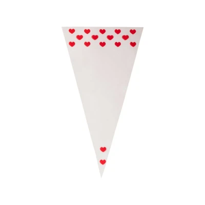 Valentinstag Spitztüten - 180 x 370 mm - 0,5 Pfund - 1.000 Stück