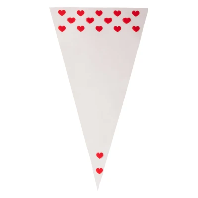 Spitztüte Valentinstag - 250 x 460 mm - 1 Pfund - 1.000 Stück