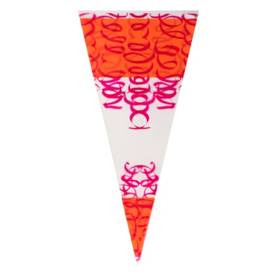 Spitztüte Orange/Rot - 250 x 460 mm - 1 Pfund - 1000 Stück