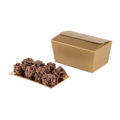 Goldenes Bonbondöschen 500g - 100 Stück
