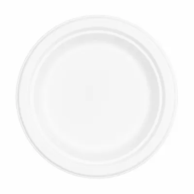 Bord aus Zuckerrohr - Ø 23 cm - 500 Stk./Pck.