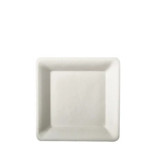 Bord Quadratisch - Zuckerrohr - 15,5x15,5cm - 500 Stk/Karton.