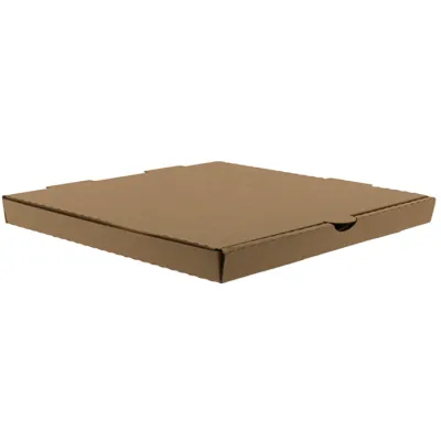 Pizza-Box Kraft - 36x36x4cm - 50 Stk./Karton