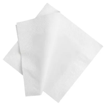 Servietten Zellstoff 2-lagig 30x30cm Weiß - 3.000 Stk./Karton