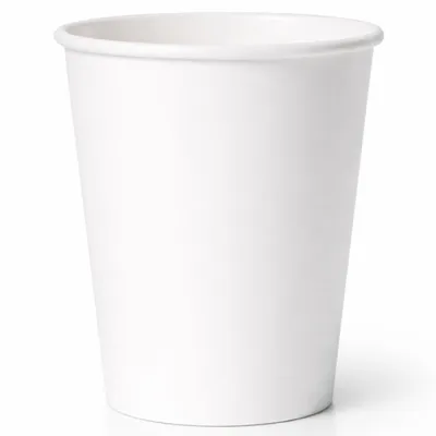 Kartonnener Kaffeebecher Weiß 250cc/10oz - 1.000 Stk./Ktn.