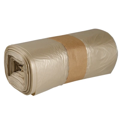 Müllsack transparent LDPE - 15mu - 60x85cm 50 Liter - 800 Säcke