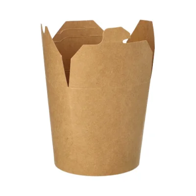 Nudel- & Wok-To-Go-Box - Kraft - Karton - 760ml - 100% Fair