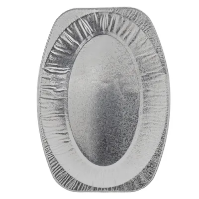 Aluminium Servierschale Oval 35cm - 100 Stk/Pck