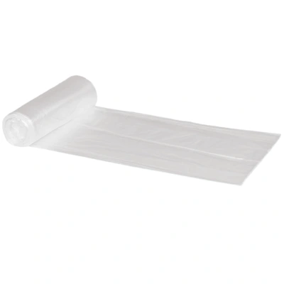 Tretmüllbeutel transparent HDPE - 7µ - 60x70cm 45 Liter - 1.300 Beutel
