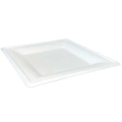 Quadratischer Bagastro-Teller 26,2x26,2cm – 500 Stk/Karton