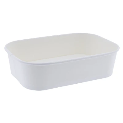 Salatbox Weiß 650cc - 300 Stk./Karton