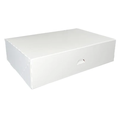 Cateringbox Weiß 310x220x80mm - 120 Stk/Karton.