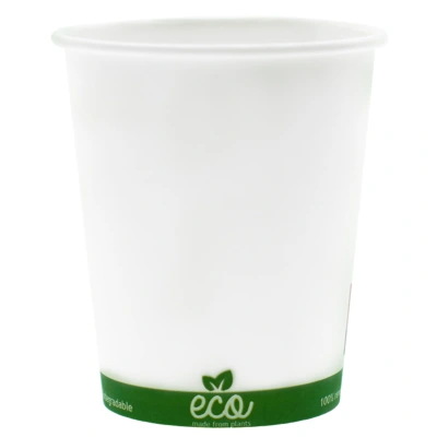 Bio-Kaffeebecher 200cc/8oz (Pappe/PLA) - 1000 Stk./Karton
