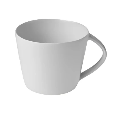 Bedruckte Kaffeetasse Eva (20 cl) - Weiß