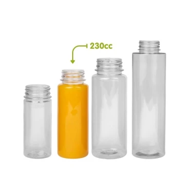 Rechte Flaschen (S) - 230 ml - 100 Stk./Pack