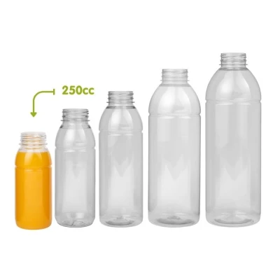 Smoothieflasche (XS) - 250 ml - 100 Stk/Karton