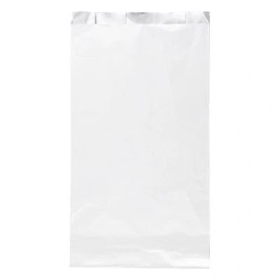 Papiergrilltasche mit Aluminium-Innenseite - Weiß - 29x16x6cm - 500 Stk./Pkg.