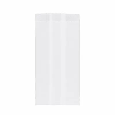 Papier-Snacktüte Nr. 25 – Weiß – 11x8x27 cm – 10 kg/Karton
