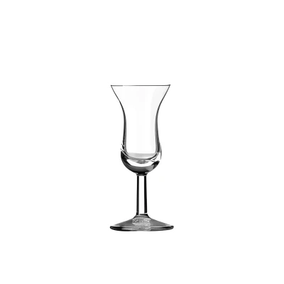 Intermezzo Schnapsglas – 5cl – Langer Stiel – Unbedruckt – 36 Stk./Karton