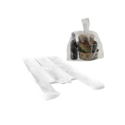 LDPE-Hemdtragetasche transparent 260 + 130 x 480 mm 25µ - 1.000 Stk./Karton