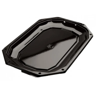 Cateringschale CS430 Schwarz/PET 1-Fach 43x28x3,2cm - 100 Stk/Karton