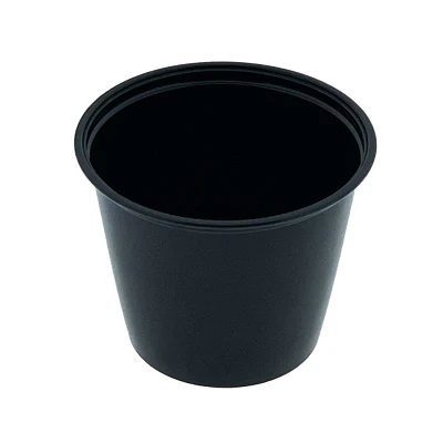 Portionierbecher PP schwarz 5.5OZ - Ø73mm