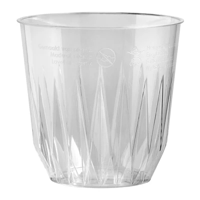 Kunststoff Wein- & Saftglas Diamond 220cc (PS) - 500 Stk./Karton