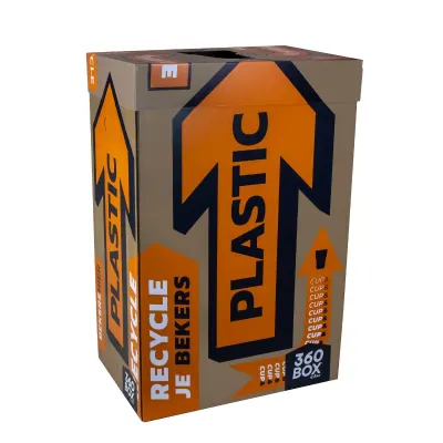 EVENT 360BOX - Sammelsystem für PET & Kunststoff