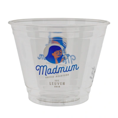 Nachhaltiger Plastikbecher/Shaker PET360® 270cc /9oz - 1.000 Stk/Verp. MADMUM