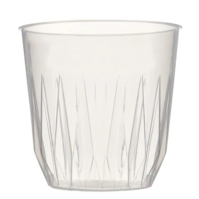 Wiederverwendbares Kunststoff Wein- & Saftglas Diamond (PP) 220cc - 500 Stk./Pkg.