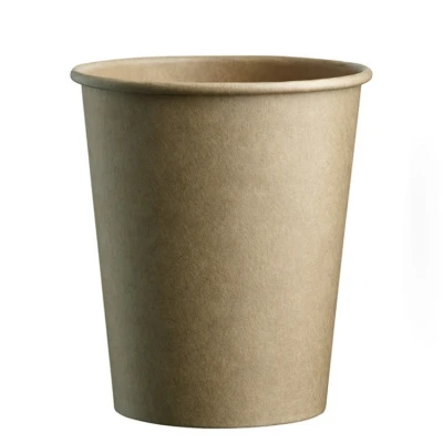 Papp-Kraft-Kaffeebecher Coffee to Go 200cc/8oz - 2.400 Stk/Karton