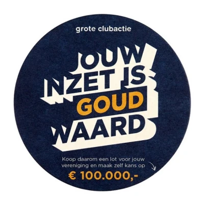 Bedruckte Bierdeckel rund 107mm (ab 500 Stück)