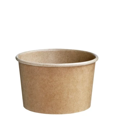 Karton-Eisbecher Kraft 130ml/4oz - 1000 Stk/Karton