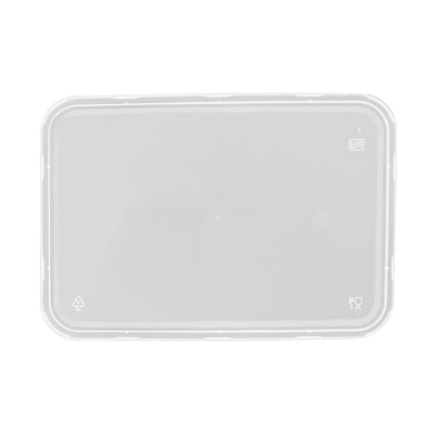 Deckel für Mikrowellenschalen PP - 170x115x7mm - 500 Stk./Karton.