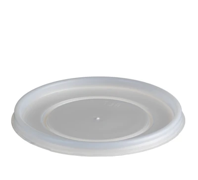 Schaumtopfdeckel (PS) 96mm mit Öffnung - 500 Stk/Karton.