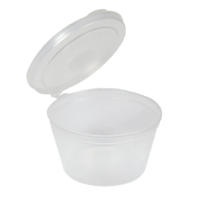 Abdeckbecher mit festem Deckel PP - ø50mm - 30cc - 1.000 Stk/Pack.