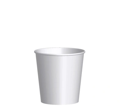 Papp- Espressobecher Weiß 115cc / 4oz - 1000 Stück/Karton