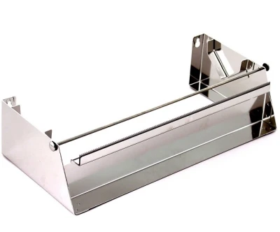 Spender für Frischhaltefolie aus Edelstahl, 30 cm